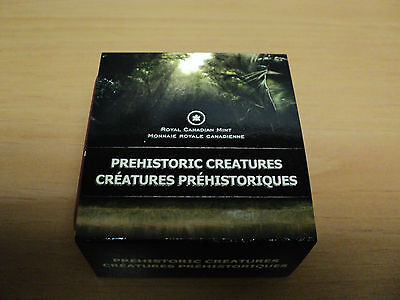 Canada Prehistoric Creature 25 Cent Color Glow-in-the-dark Coin (2013) Quetzalc