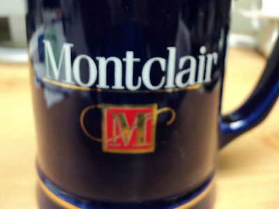 Montclair Cigarettes Blue Ceramic Tankard